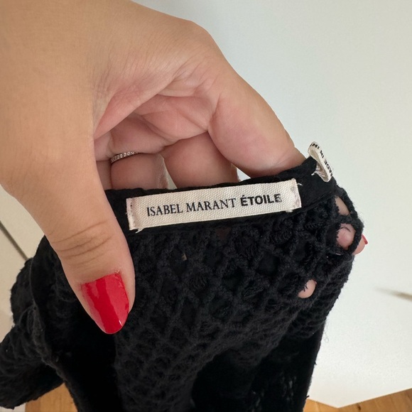 Isabelle Marant Etoile Cotton Mesh Tunic sz M - Picture 2 of 6